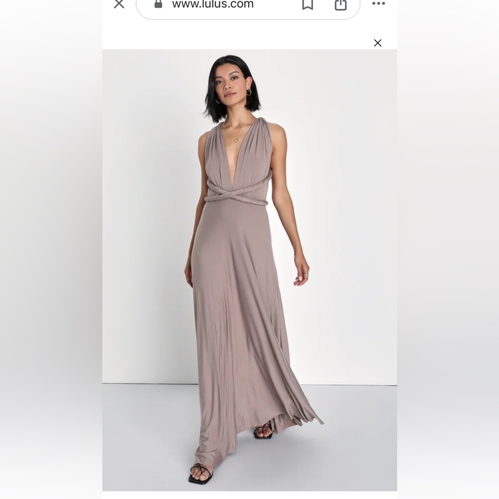 Lulu’s Maxi Wrap Dress